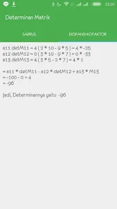 Matrix Calculator with steps screenshot 4