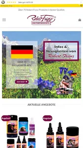 Robert Franz Naturprodukte screenshot 2
