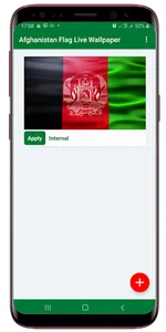 Afghanistan Flag LiveWallpaper screenshot 0