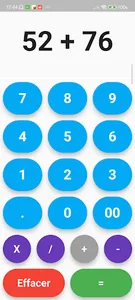 Calculatrice touches géantes screenshot 0