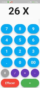 Calculatrice touches géantes screenshot 2