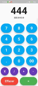 Calculatrice touches géantes screenshot 3