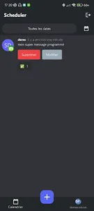 Planificateur pour Discord screenshot 4