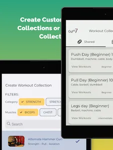 Daily Workout Planner - Gym7 screenshot 10