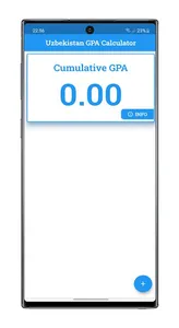 Uzbekistan GPA Calculator screenshot 1