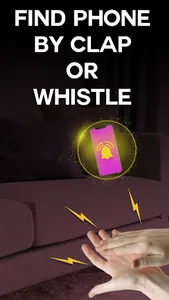 Phone Finder: Clap & Whistle screenshot 1