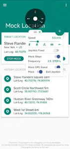 Fake Location - Joystick&Route screenshot 2