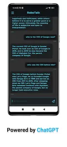 RoboTalk - Your AI chat app screenshot 3