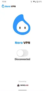 Nero VPN screenshot 2