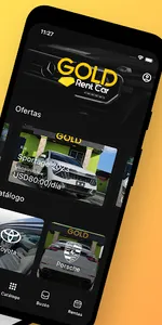 Gold Rent Car screenshot 1