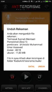 Radio Anti Terorisme screenshot 2