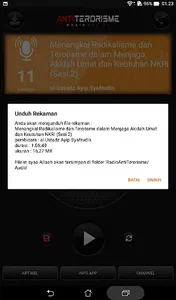 Radio Anti Terorisme screenshot 8