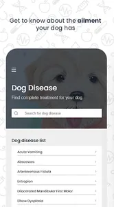 Dog Disease - Animal Treatment screenshot 5