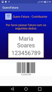 Quero Fatura - Contribuinte screenshot 2