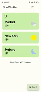 Pion Weather screenshot 0