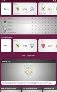 Burnley FC Fan App screenshot 7