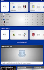 Everton FC Fan App screenshot 8