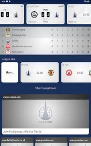 Falkirk FC Fan App screenshot 6