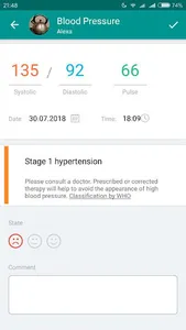 DexBee Blood Pressure screenshot 2