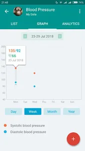 DexBee Blood Pressure screenshot 3