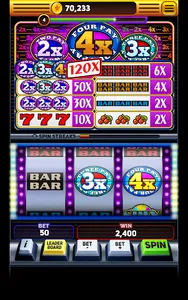 Triple Deluxe Pay - Slot Machi screenshot 2