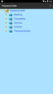 DHQI Password Safe screenshot 1