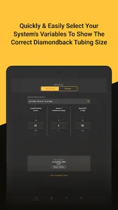 Diamondback Sizing Calculator screenshot 9