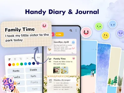 Diary with Lock: Daily Journal screenshot 0