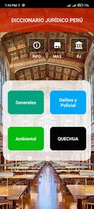 Diccionario jurídico Perú screenshot 0