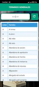 Diccionario jurídico Perú screenshot 1