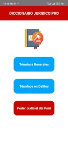 Diccionario jurídico Perú PRO screenshot 0