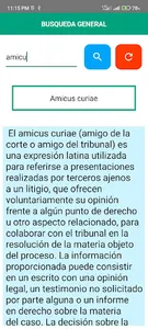 Diccionario jurídico Perú PRO screenshot 2