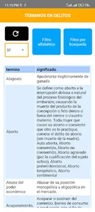 Diccionario jurídico Perú PRO screenshot 3