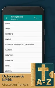 La Sainte Bible Dictionnaire screenshot 5