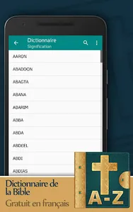 La Sainte Bible Dictionnaire screenshot 7