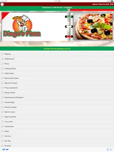 Diego´s Pizza screenshot 3