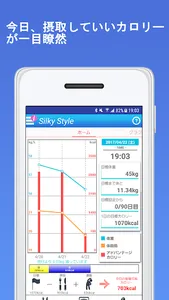 ダイエット-シルスタ　1日のカロリーを見て無理なく体重管理 screenshot 0