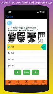 Einbürgerungstest: Leben in DE screenshot 1