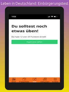 Einbürgerungstest: Leben in DE screenshot 18
