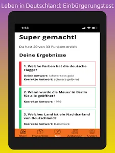 Einbürgerungstest: Leben in DE screenshot 21