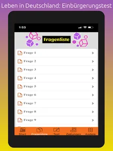 Einbürgerungstest: Leben in DE screenshot 23