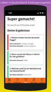 Einbürgerungstest: Leben in DE screenshot 4