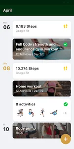 True Healthclub screenshot 1