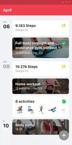 MI PLAN INSPIRING FITNESS screenshot 1