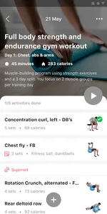 MI PLAN INSPIRING FITNESS screenshot 4