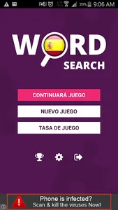 Sopa de Letras Español screenshot 0