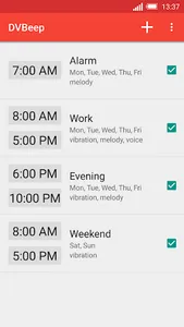 Speaking clock DVBeep Pro screenshot 0