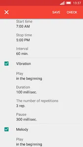 Speaking clock DVBeep Pro screenshot 2