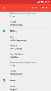 Speaking clock DVBeep Pro screenshot 3