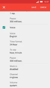 Speaking clock DVBeep Pro screenshot 4